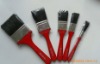 softwood handle paint brush