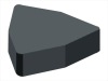 solid CBN/PCBN inserts- WNMN/WNGN for maching cast iron and hardened steels etc