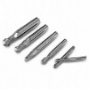 solid carbide spiral router bits with 2 flutes