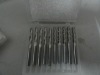 solid carbide spiral router bits with 2 flutes