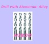 solid carbide twist drill bit with Aluminum alloy