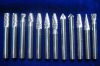 solid tungsten carbide rotary burr