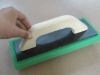 sponge plastering trowel with wooden handle