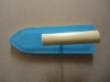 sponge plastering trowel with wooden handle