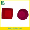 square and round shape silicone mould cake decorating