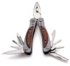 stainless plier with pakkawood inlay G84