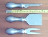 stainless steel cake knife tools/fruit fork/cheese spatula