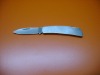 stainless steel handle folding blade pocket knife
