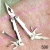 stainless steel pliers with knife