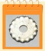 stainless steel wave rotary blade