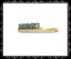 stainless steel wire wood brush