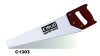 steel Good Hand Saw plastic handle with red