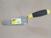 steel bricklaying trowel with plastic handle