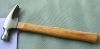 steel claw hammer with wooden handle