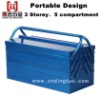 steel folding tool box