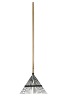 steel leaf rake(24T)