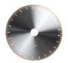 stone diamond blade with noise elimination