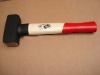 stoning hammer with 1/3red wooden handle