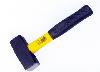 stoning hammer with fibre glass handle A