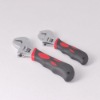 stubby rubber handle adjustable wrench