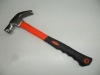 the American style claw hammer with orange plastic handle
