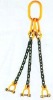 three legs lifting chain sling with safe bolt