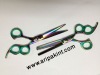 titanium color scissors