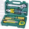 tool kit with adjustable wrench