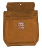 tooled leather bag#3312-2