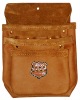 tooled leather bag # 3412-2