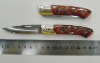 top quality professional pocket knife with wooden handle