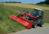 tractor mounted lawn mower