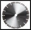 turbo saw blade with flange segment welding