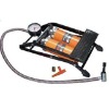twin barrel hydraulic foot pump