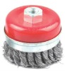 twist knot cup brush