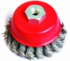 twisted wire brush