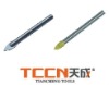 two color glass drill bit & tile drill bits