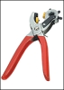 two-using plastic stained punch pliers