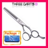 unique design won't skid handle hair shears 6.0"