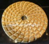wet polishing pad for marble granite artificial stone