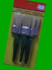 white bristle and hard wood handle paint brush733#