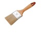 white bristle and wood handle paint brush