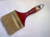 white bristle and wood handle paint brush HJFPB11014