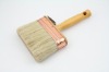white bristle ceiling block paint brush