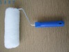 white polyester paint roller brush with long pile