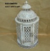 white wedding metal lanterns for candle