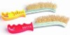 wire brush with plastic handle