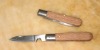 wood handle electrician knief