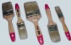 wood handle paint brush