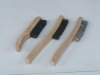 wood handle wire brush